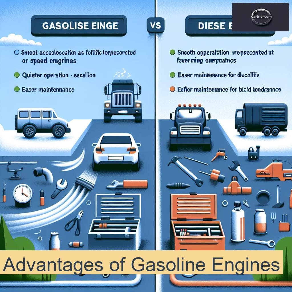 Advantages of Gasoline Engines