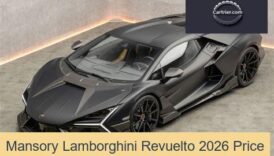 Mansory Lamborghini Revuelto 2026 Price